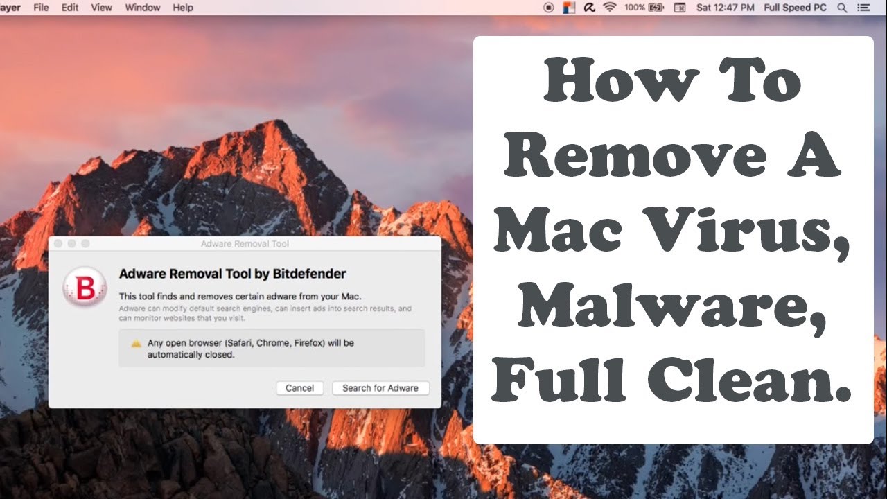 remove mac adware cleaner from macbook pro